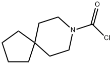 8-azaspiro[4.5]decane-8-carbonyl chloride Structure