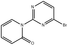 4-Bromo-2-(1H-pyridin-2-one)pyrimidine 구조식 이미지