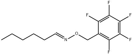 n-Hexanal-PFBOA derivative Structure