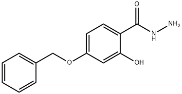  4-(Benzyloxy)-2-hydroxybenzohydrazide 구조식 이미지