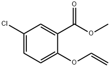 Benzoic acid, 5-chloro-2-(ethenyloxy)-, methyl ester Structure