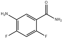 Benzamide, 5-amino-2,4-difluoro- 구조식 이미지