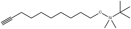 tert-Butyl(dec-9-yn-1-yloxy)dimethylsilane Structure