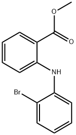 Methyl 2-[(2-Bromophenyl)amino]benzoate Structure