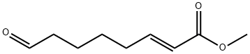 2-Octenoic acid, 8-oxo-, methyl ester, (2E)- Structure