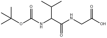 Glycine, N-(N-carboxy-DL-valyl)-, N-tert-butyl ester (6CI,7CI) Structure