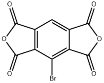 1H,3H-Benzo[1,2-c:4,5-c']difuran-1,3,5,7-tetrone, 4-bromo- Structure