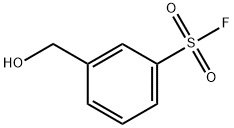 Benzenesulfonyl fluoride, 3-(hydroxymethyl)- Structure