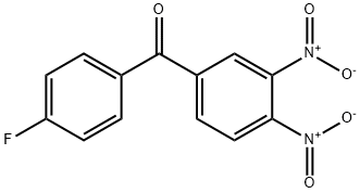 Methanone, (3,4-dinitrophenyl)(4-fluorophenyl)- Structure