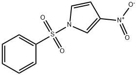 1H-Pyrrole, 3-nitro-1-(phenylsulfonyl)- Structure