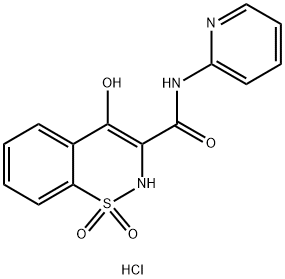 Piroxicam EP Impurity B HCl 구조식 이미지