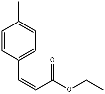 2-Propenoic acid, 3-(4-methylphenyl)-, ethyl ester, (2Z)- 구조식 이미지