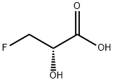 Propanoic acid, 3-fluoro-2-hydroxy-, (2S)- Structure