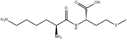 H-Lys-Met-OH Structure