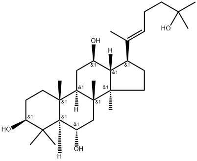 Pseudoginsenoside PPT(E) Structure