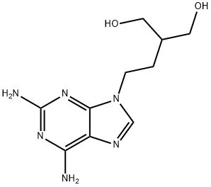 6-Amino Didesacetyl Famciclovir Structure