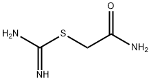 Carbamimidothioic acid, 2-amino-2-oxoethyl ester Structure