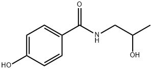 Benzamide, 4-hydroxy-N-(2-hydroxypropyl)- 구조식 이미지