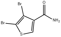 3-Thiophenecarboxamide, 4,5-dibromo- 구조식 이미지