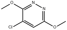 Pyridazine, 4-chloro-3,6-dimethoxy- 구조식 이미지