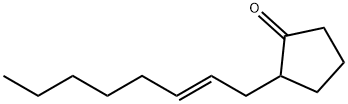 Cyclopentanone, 2-(2E)-2-octen-1-yl- 구조식 이미지