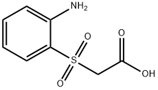 Acetic acid, 2-[(2-aminophenyl)sulfonyl]- Structure