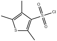 3-Thiophenesulfonyl chloride, 2,4,5-trimethyl- 구조식 이미지