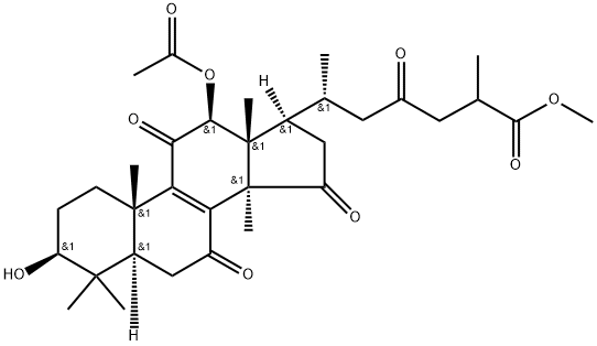 Methyl ganoderate H Structure