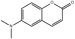 2H-1-Benzopyran-2-one, 6-(dimethylamino)- Structure