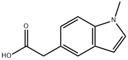 1H-Indole-5-acetic acid, 1-methyl- Structure