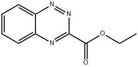 1,2,4-Benzotriazine-3-carboxylic acid, ethyl ester Structure