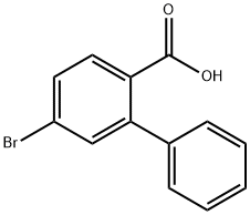 [1,1'-Biphenyl]-2-carboxylic acid, 5-bromo- Structure