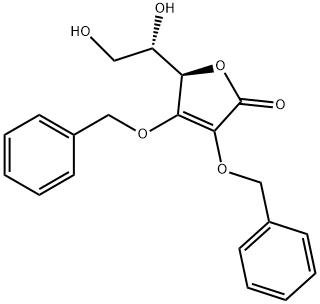 L-Ascorbic acid, 2,3-bis-O-(phenylmethyl)- 구조식 이미지