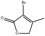 3-Bromo-4-methylfuran-2(5H)-one Structure