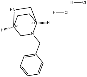 (1S,4S)-2-Benzyl-2,5-diaza-bicyclo[2.2.2]octane dihydrochloride Structure