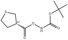 (S)-3-Boc-amino-tetrahydro-thiophene-3-carboxylic acid Structure