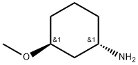 (1S, 3S)-3-Methoxy-cyclohexylamine 구조식 이미지