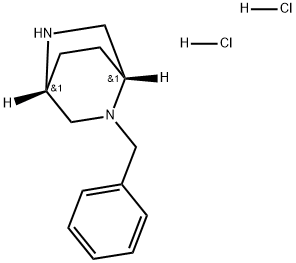 (1R,4R)-2-Benzyl-2,5-diaza-bicyclo[2.2.2]octane dihydrochloride Structure