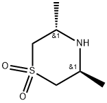 trans-3,5-Dimethyl-thiomorpholine 1,1-dioxide Structure