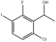 1-(6-Chloro-2-fluoro-3-iodophenyl)ethanol Structure