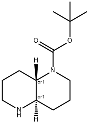 trans-1-Boc-octahydro-[1,5]naphthyridine Structure