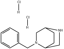 2-Benzyl-2,5-diaza-bicyclo[2.2.2]octane dihydrochloride Structure