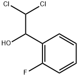 2,2-Dichloro-1-(2-fluorophenyl)ethanol Structure