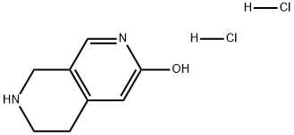 5,6,7,8-Tetrahydro-[2,7]naphthyridin-3-ol dihydrochloride Structure