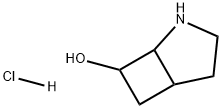 2-Aza-bicyclo[3.2.0]heptan-7-ol hydrochloride Structure