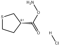 (S)-3-Amino-tetrahydro-thiophene-3-carboxylic acid hydrochloride Structure