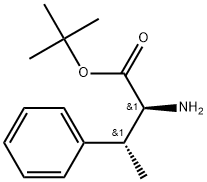 (2S,3R)-2-Amino-3-phenyl-butyric acid tert-butyl ester 구조식 이미지
