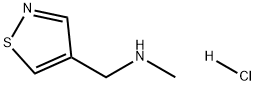 Isothiazol-4-ylmethyl-methyl-amine hydrochloride Structure