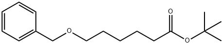 tert-butyl 6-(benzyloxy)hexanoate 구조식 이미지