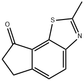 8H-Indeno[5,4-d]thiazol-8-one, 6,7-dihydro-2-methyl- Structure